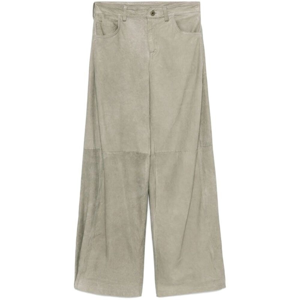 Santoro Green Trousers - Palazzo Pants Women